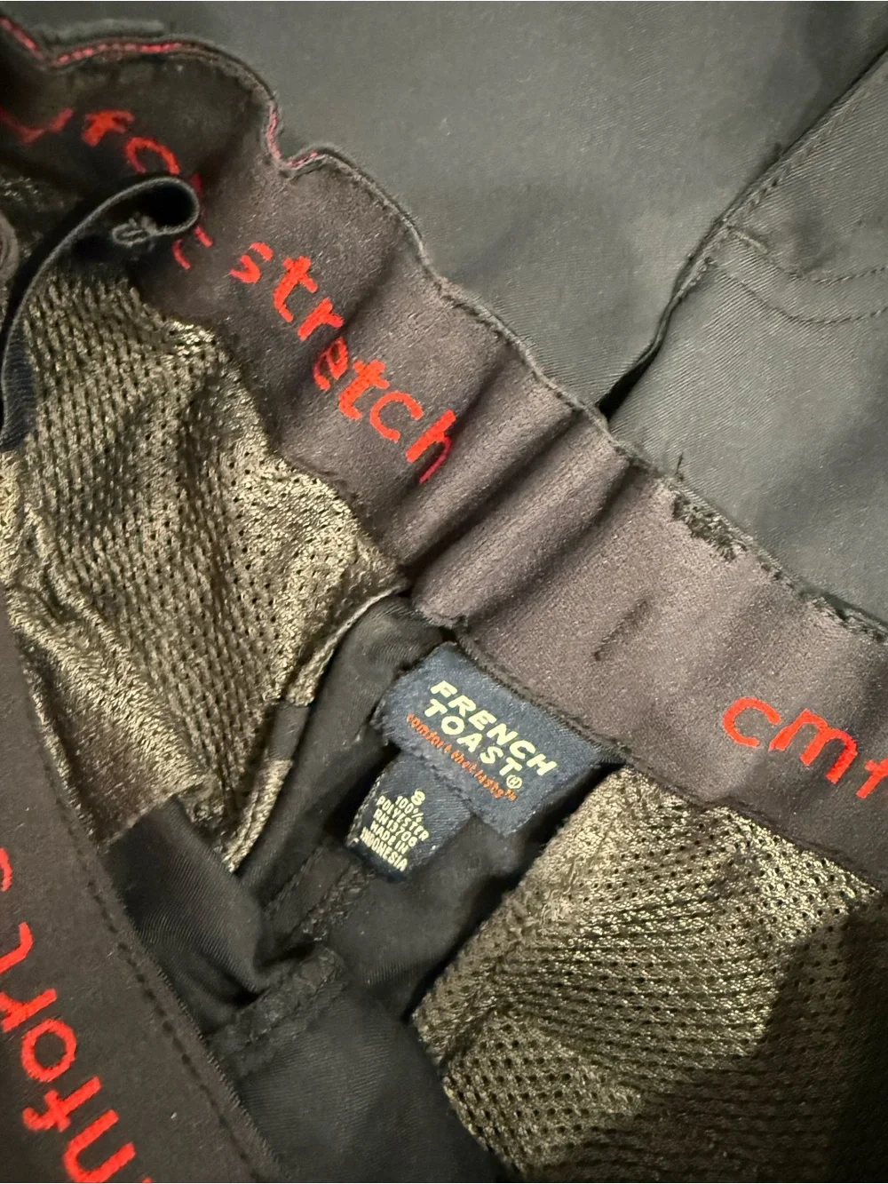 French Toast Navy School Shorts Pair for Kids